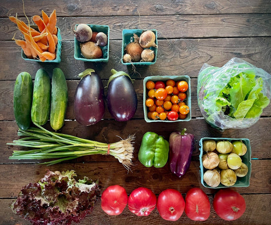 Eureka Organic Farm CSA Week 9 Newsletter, 8/20 and 8/23