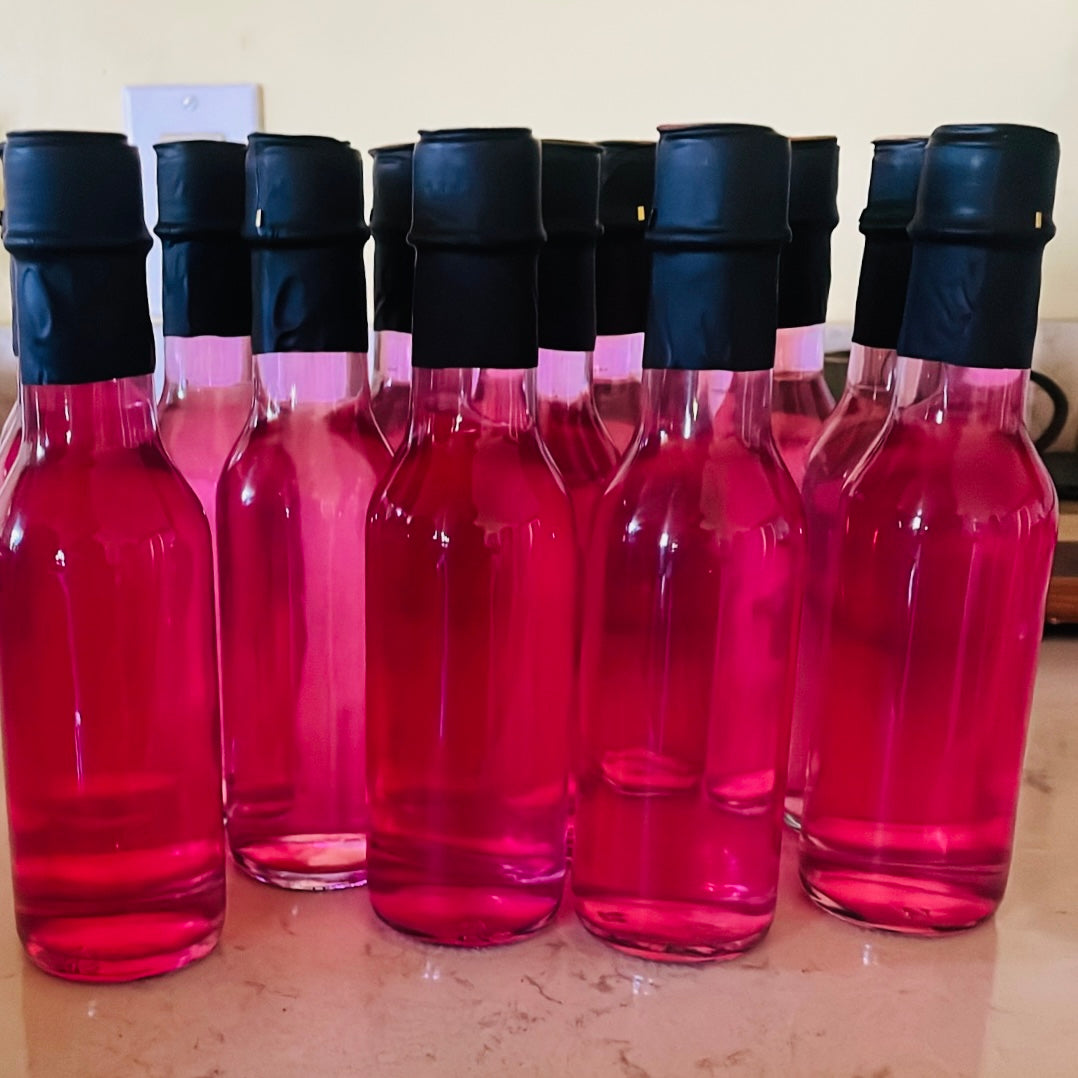 Chive Blossom Infused Vinegar