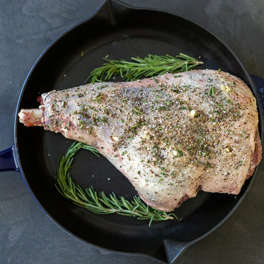Lamb leg, half size